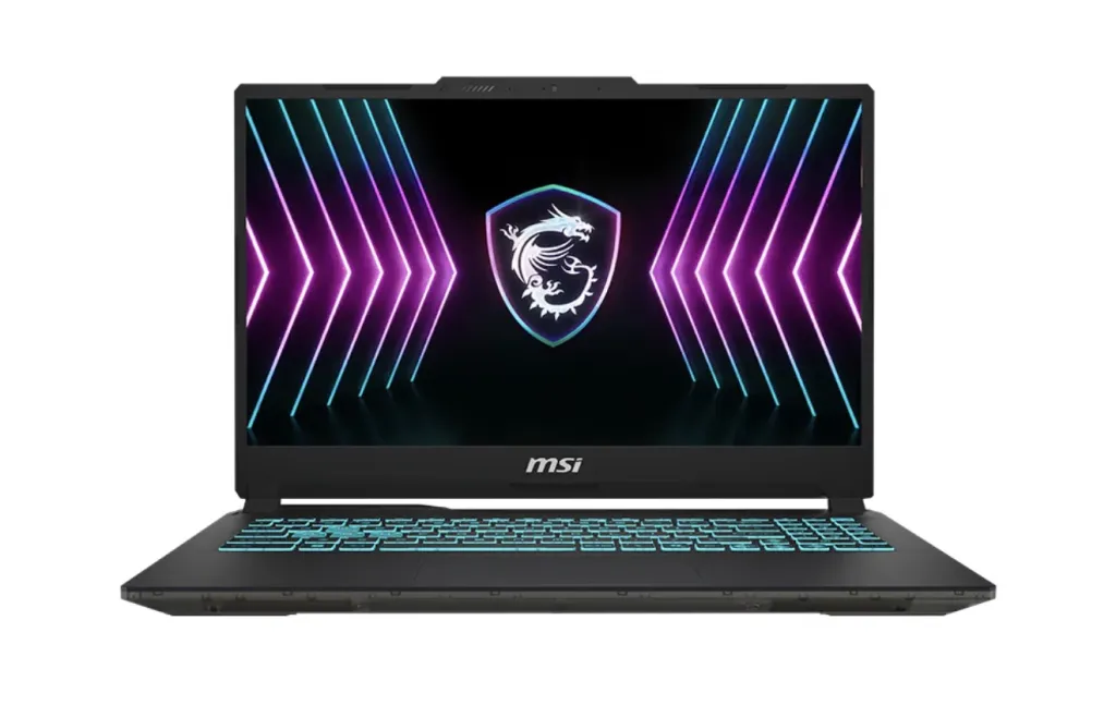 MSI Cyborg 15 A2RVE Gaming Laptop (Intel Core 7 240H, 16GB DDR5, 512GB NVMe, RTX 4050 6GB, 15.6" 144Hz IPS, Blue Backlit Keyboard, Windows 11, Translucent Black)