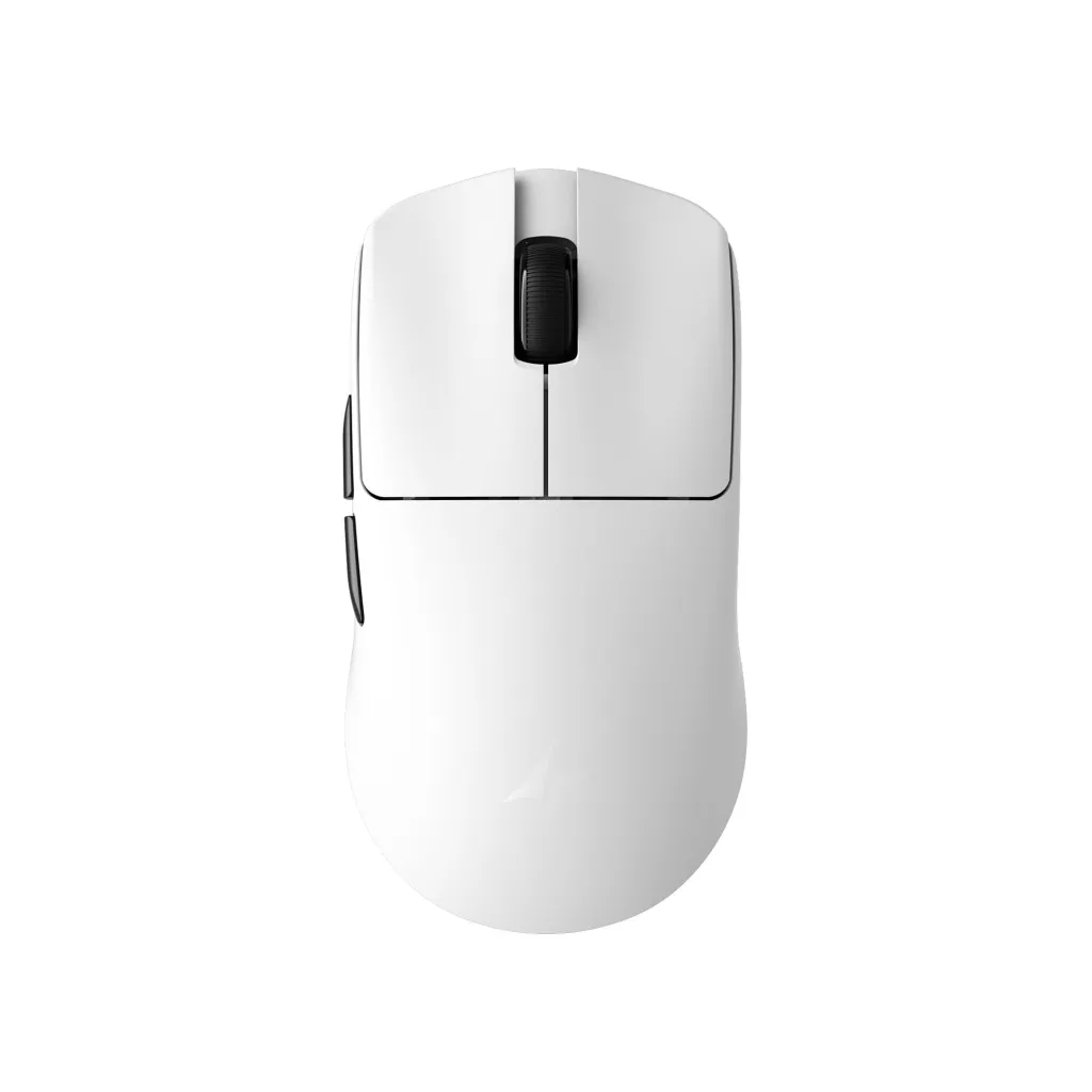 ATK Blazing Sky F1 V2 Ultimate White Wireless Gaming Mouse (39g Ultralight Symmetrical Body, Optical Tracking, Rechargeable, Programmable Buttons, Nano Coating)