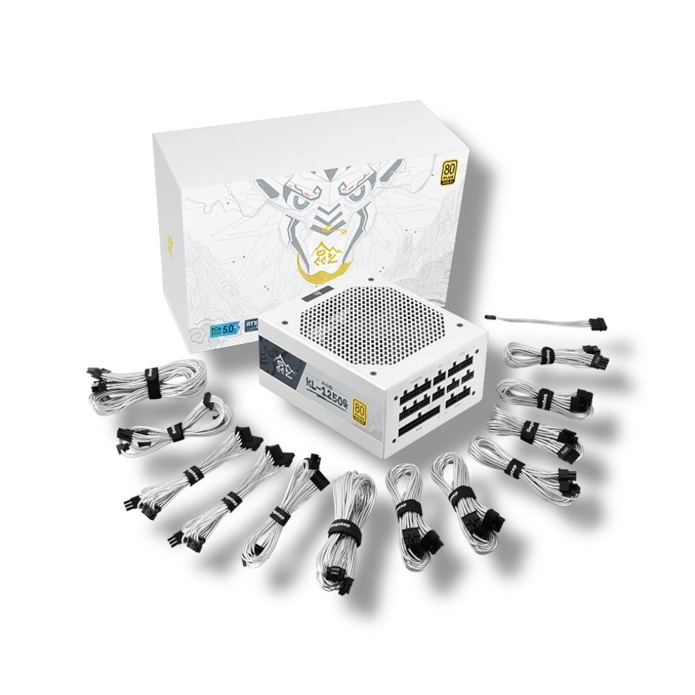 Power supply Segotep KL-1250G | 1250W PSU | 80+ Gold | ATX 3.0 | Fully Modular 