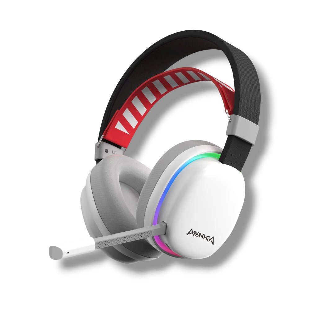 MARVO MONIKA HG9069W Wireless Bluetooth 5.2 Gaming Headset 