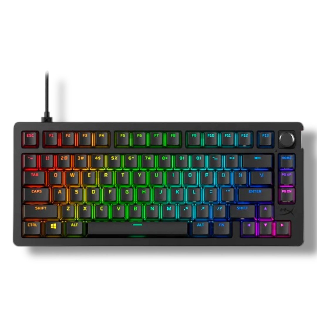 HyperX Alloy Rise 75 – 75% Mechanical Gaming Keyboard (8K Polling, Hot-Swap)