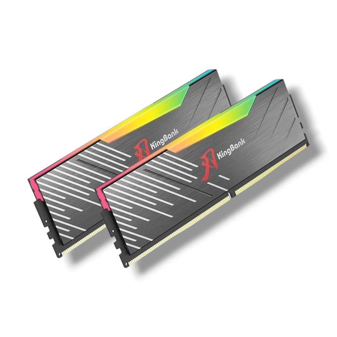 KINGBANK Soarblade RGB 32GB (2×16GB) DDR5 6000MT/s CL28 Gaming Memory Kit