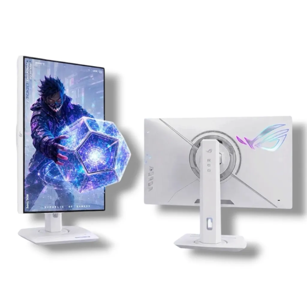 ASUS ROG Strix XG259QNG-W 24.5-Inch FHD Fast IPS Gaming Monitor – 380Hz OC, 0.3ms Minimum, DisplayHDR 400, FreeSync Premium, ELMB Sync, DP 1.4, HDMI 2.0 & 4-Way Adjustable Stand